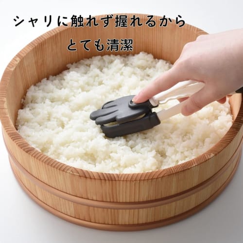 Earnest Sushi Maker, Handmade Mold [Made In Japan], Recreates Artisan-Style Nigiri Sushi with Three Arms (Easy At Home! Nigiri Sushi Tongs), Brand Fav