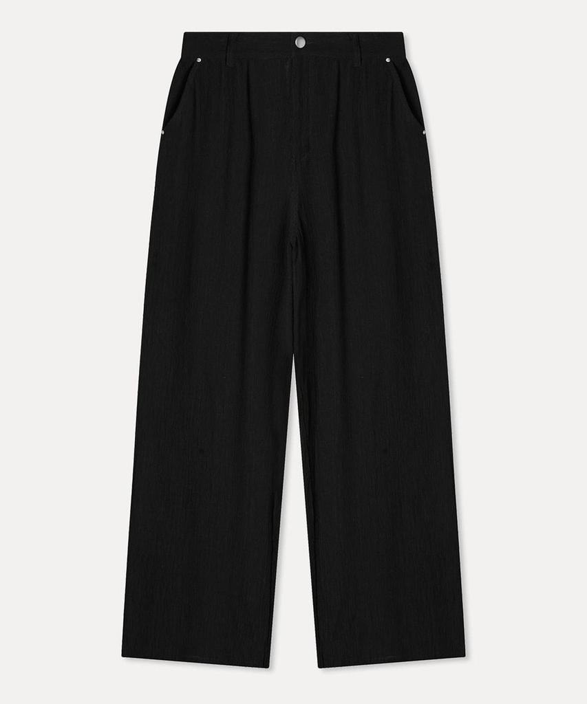 Mixxo Crinkle Back Elastic Wide Pants_Miwtwg81Aa