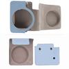 Portable Instant Camera Case Carry Bag PU Leather with Shoulder Strap Compatible with  Fuji SQUARE SQ1 Instant Camera