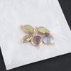 2Pcs, Baroque Artificial Pearl Golden-Edged Connectors for DIY Jewelry, Vintage Crafts, Keychain & Necklace Making – Birthday Gifts, Elegant Design