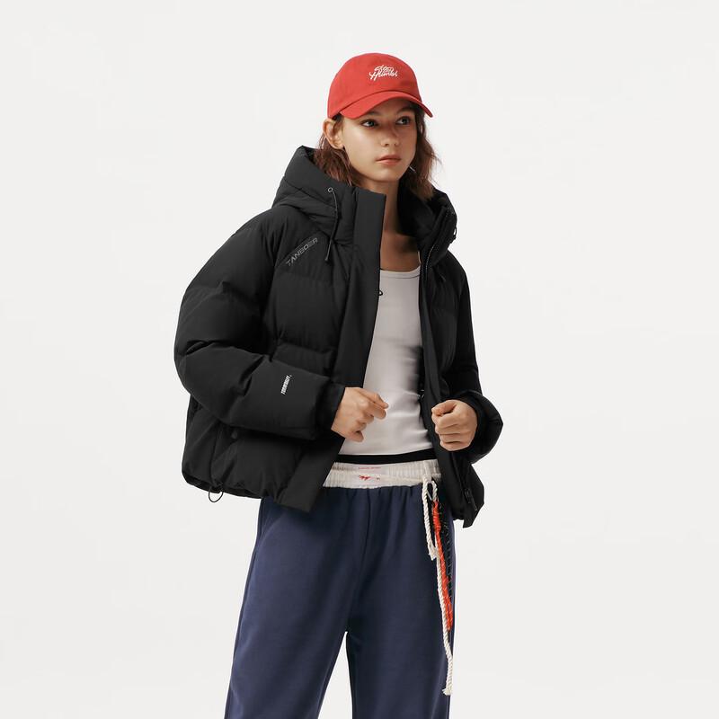 Tanboer Women's Hooded Goose Down Short Puffer Jacket TB5550302Z