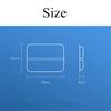 Black PU Leather Car Console Side Seat Filler Organizer Front Seat Gap Organizer