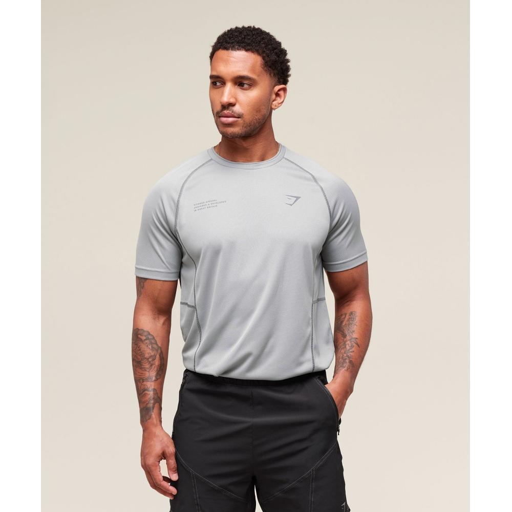

Gymshark TacTical T shirT Smokey Grey A2b5x Gb7r 3XL
