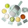 Multifunctional 6-Piece Kitchen Tool Accessory Set Onion Dicer Food Slicer Potatoes Peeler Julienne Vegetable Fruit Vegetables