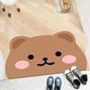 Hugging Bear Absorbent Bathroom & Entrance Mat