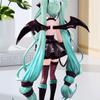 Anime Little Devil Hatsune Miku Premium Action Figure 2D Style Model Raccoonthemed Devil Miku Collectible Decorative Ornament