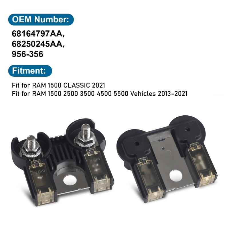 Easy installs Electrical Fuses Reliable Overload Protections Direct Fit Truck Battery Circuit Fuses Suitable for Car 1500