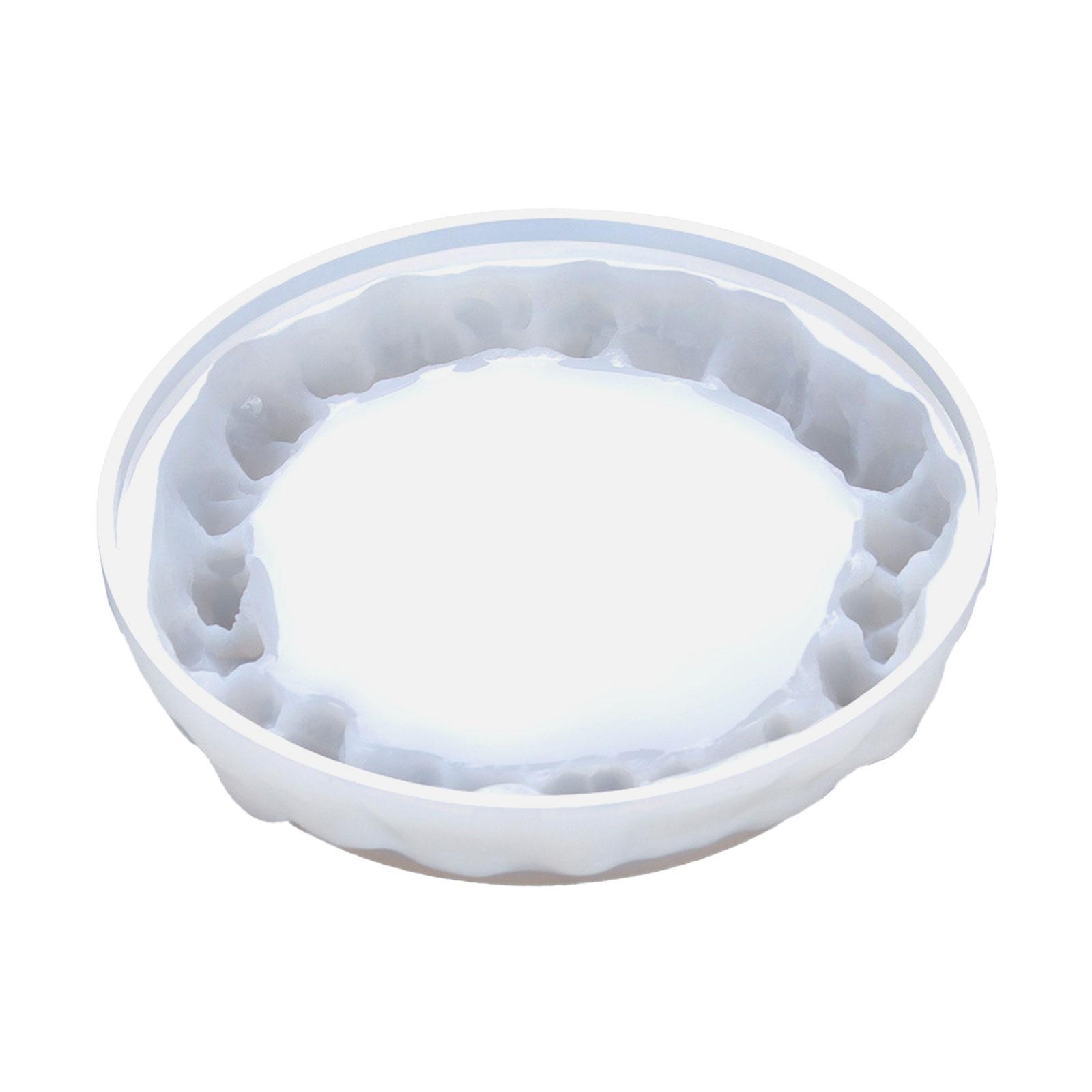 

Формы для подставок с хрустальными кластерами для литья из смолы Формы для подставок из смолы Круглые эпоксидные силиконовые формы отлично подходят для изготовления подставок