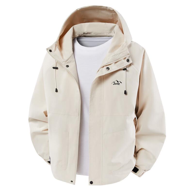 Jeep Men's Hooded Casual Outdoor Jacket