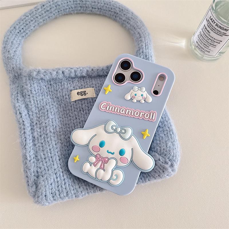 

Cartoon My Melody Cinnamoroll iPhone 11-14 & Pro Max Case iPhone 7 Plus/8 Plus