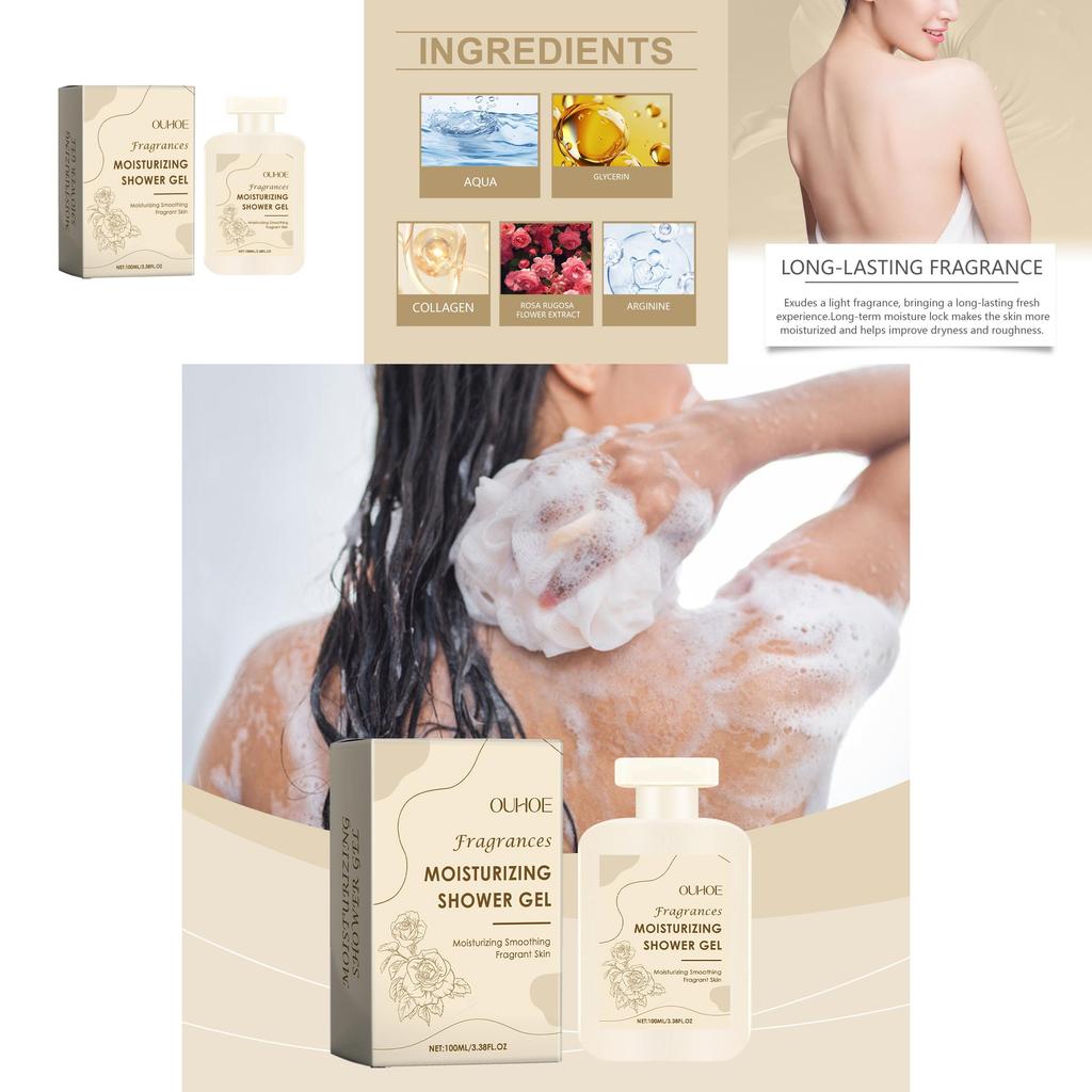 Ouhoe Fragrance Infused Moisturizing Body Wash For Luxurious Hydration And Freshness