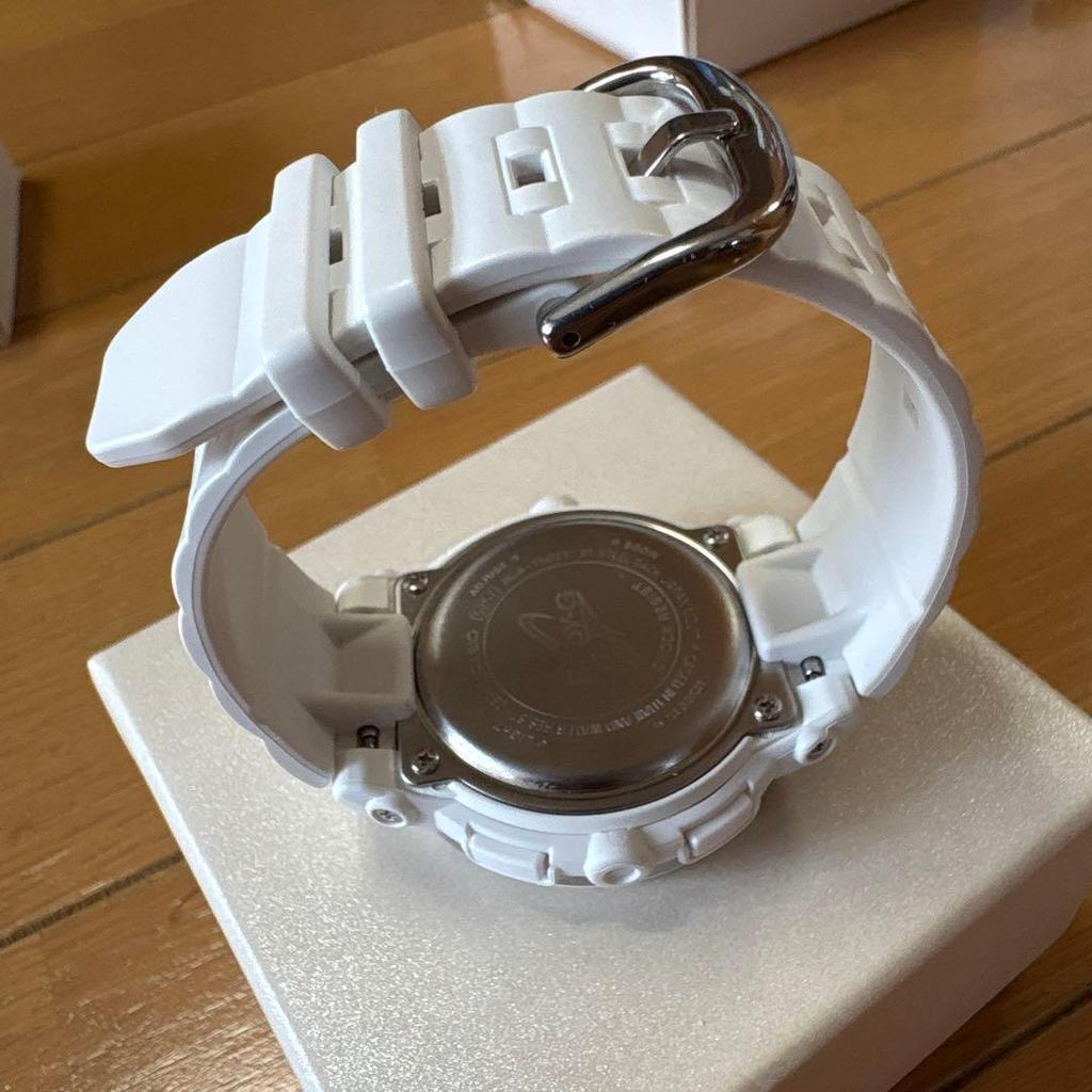Used CASIO BABY-G 5257 JA White Women's Watch