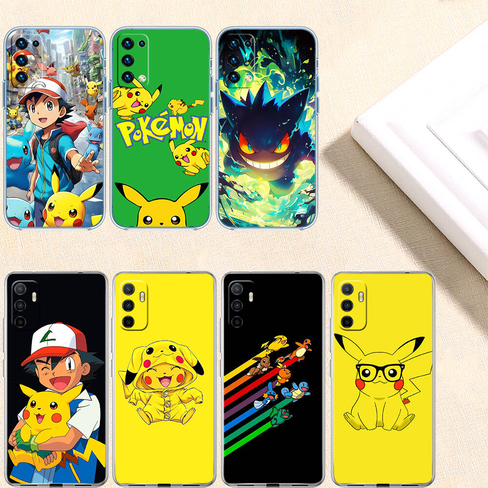 Pokemon Cute Case for Motorola E7 E22 E20 E13 E15 E22S E30 E40 G10 G20 G04 G22 G23 G05 G75 G35 G55 G6 G7 G8 G9 Plus Power Play