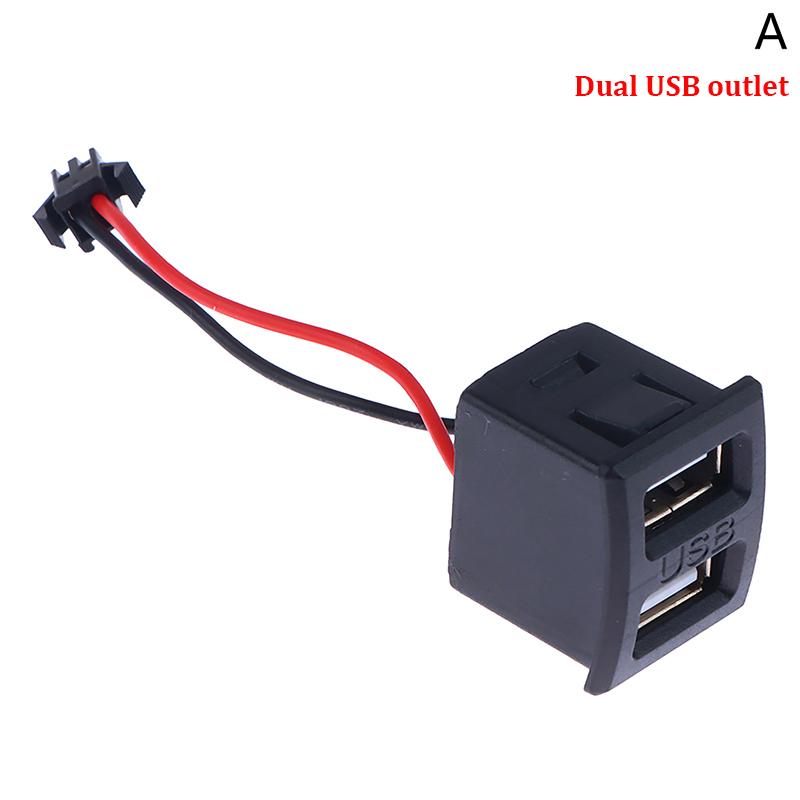 5V 2A USB Type-C Charging Port Flush Mount Panel, Arc Surface Built-in USB Socket for DIY Desk Lamp, LED Light Power Module