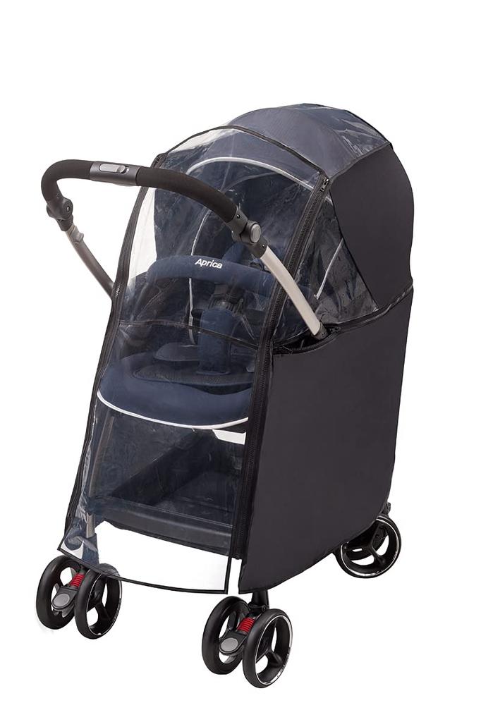 Aprica Stroller Rain Cover (for Optia and Solaria) (Black) 99950
