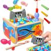 Sorter Puzzle For Children Magnetic Game Fishing Fish On Magnet