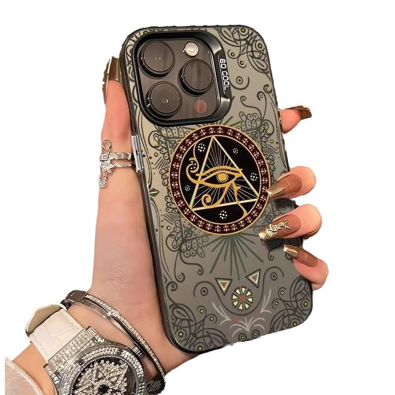 All-Seeing Eye iPhone 16Pro Case for iPhone 15Pro/14/13/17 - European & American Style