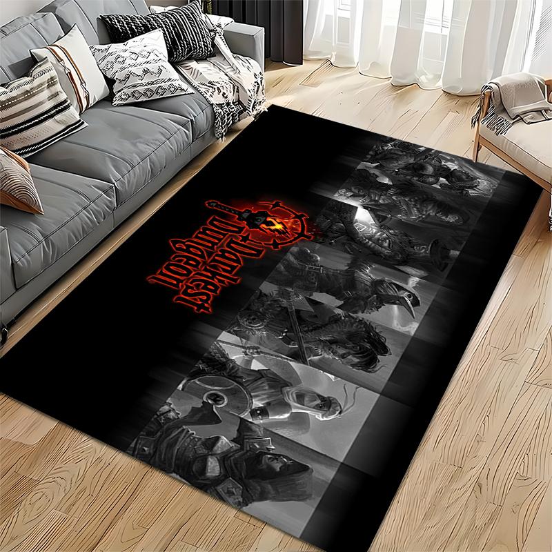 "Darkest Dungeon Character Art Rug" Non-slip rug suitable for living room and bedroom sofas.