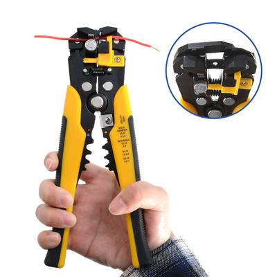 Professional Electrician Wire Tool Cable Wire Stripper Cutter Crimper Automatic Crimping Stripping Plier