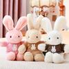 Cute Sweater Rabbit Doll Dress Rabbit Plush Toy Scarf Rabbit Claw Doll Wedding Gift