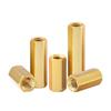 Metal Hexagonal Female Thread Standoffs 50Pcs Rustproof M2-M6 Screw Spacers for PCB Electronic Circuit Board Assembly