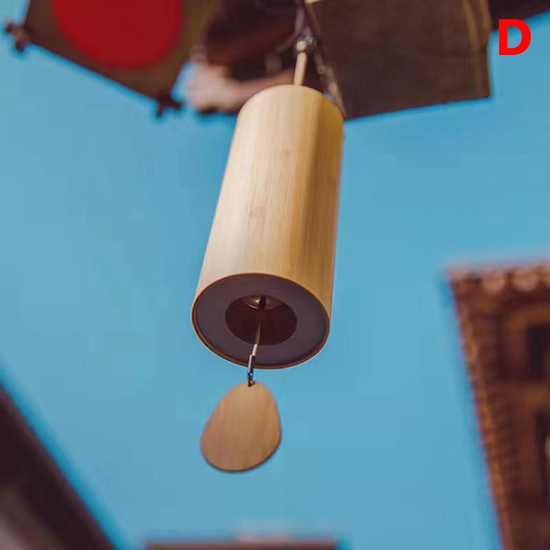 Bamboo Wind Chime Windbell Chimes Craft For Outdoor Garden Decoration