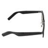 Bluetooth5.3 Smart Glasses Blue Light Blocking IPX4 Waterproof Handsfree Calling for Playing Music Gaming Meeting Black