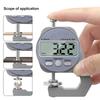 Digital Thickness Gauge LCD Display Electronic Caliper Measuring Tool 0-10mm Professional Thickness Gauge