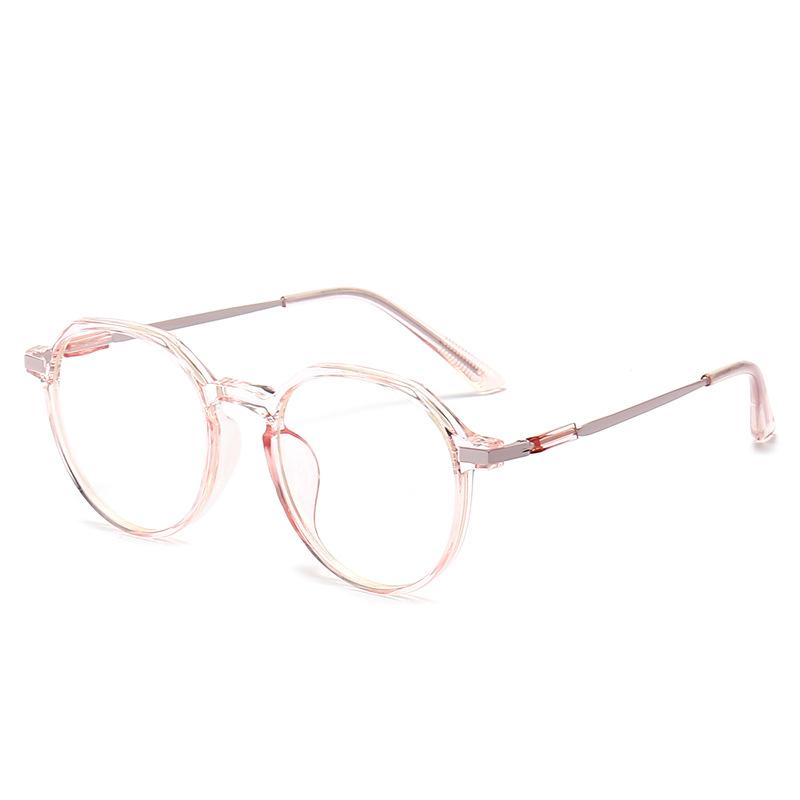 Unisex Fashion Round Myopia Glasses Men Women Prescription Eyewear with Diopter 0 To -6.0 Luxury Short-sighted Eyeglasses