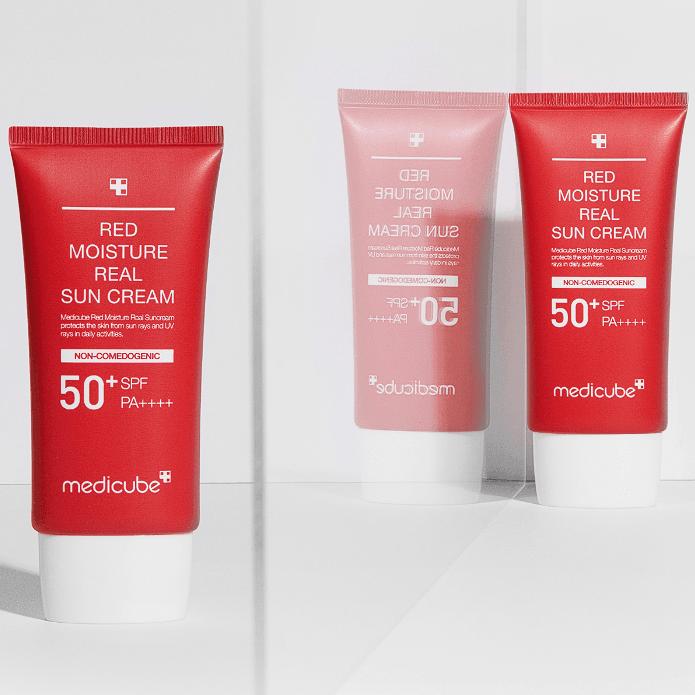 Medicube Red Moisture Real Sun Cream SPF 50+ PA++++ 50ml