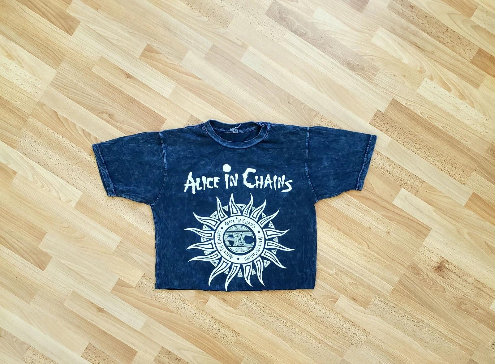 Alice in Chains band cropped top shirt vintage 3XL