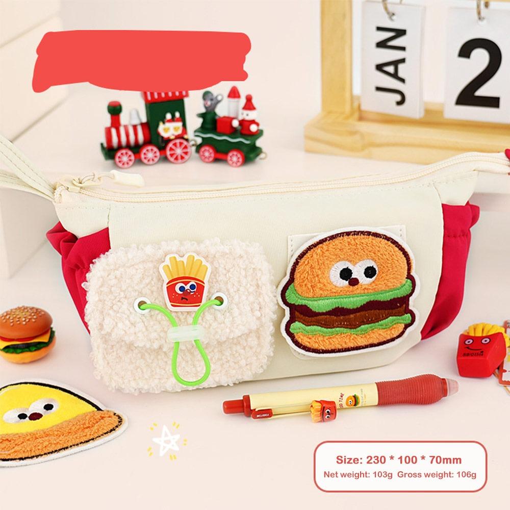 5-layer Pencil Case Zipper Stationery Bag New Pen Bag  Students