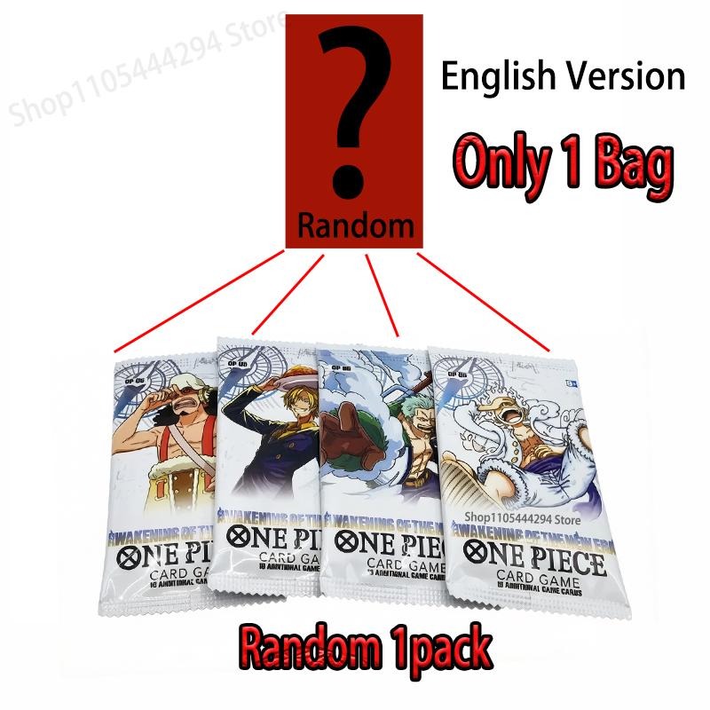 300Pcs One Piece Cards English Awakening Of The New Era Trading Card Game Battle Booster Toys For Boys Kids Gifts