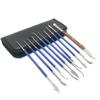 10Pcs Dental Stainless Steel Wax Carving Tool Set Dentist Sculpture Knife Dentistry Instrument Dental Lab