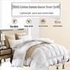 Yiyiai 95% White Goose Down Cotton Sateen Duvet