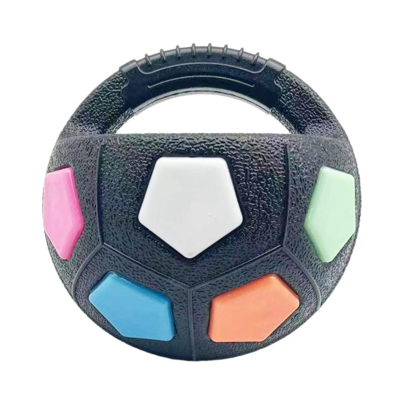 Soft Soccer Ball Chewing Toy Interactive Training Toy For Aggressive Chewer Dog