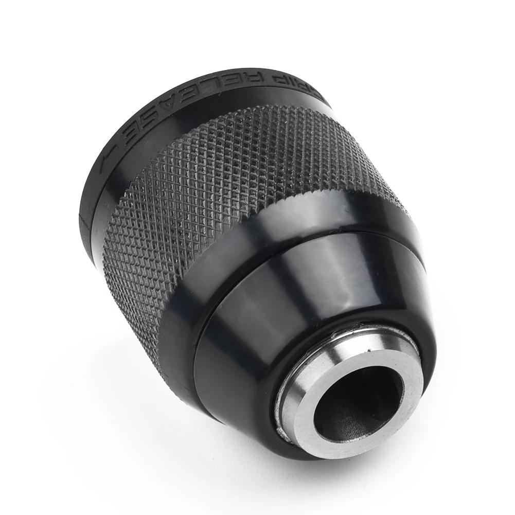 Industrial Useful Drill chuck 2-13mm Steel 1/20-20UNF Equipment Tool Accessories Black Carbon shank Change Drill Keyless