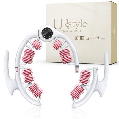 Myofasziale Release Rolle mit abnehmbarem Griff Ganzkörpermassage Myofasziale Muskelentspannung Cellulite Handgehaltene Klemme für den ganzen Körper Rosa [2-Wege & Verwendung]