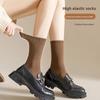Loafers and Socks, Children's Spring and Autumn Mid-calf Solid Color Socks, Long Calf Socks, Pile Socks, Women's Long Socks