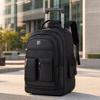 Wheeled Backpack Wear-Resistant School Bag with Wheels Spacious