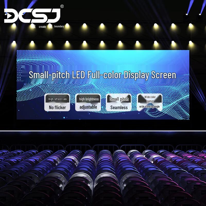 DCSJ Indoor Full Color Small Pixel Pitch LED Display CN plug (adapter included)