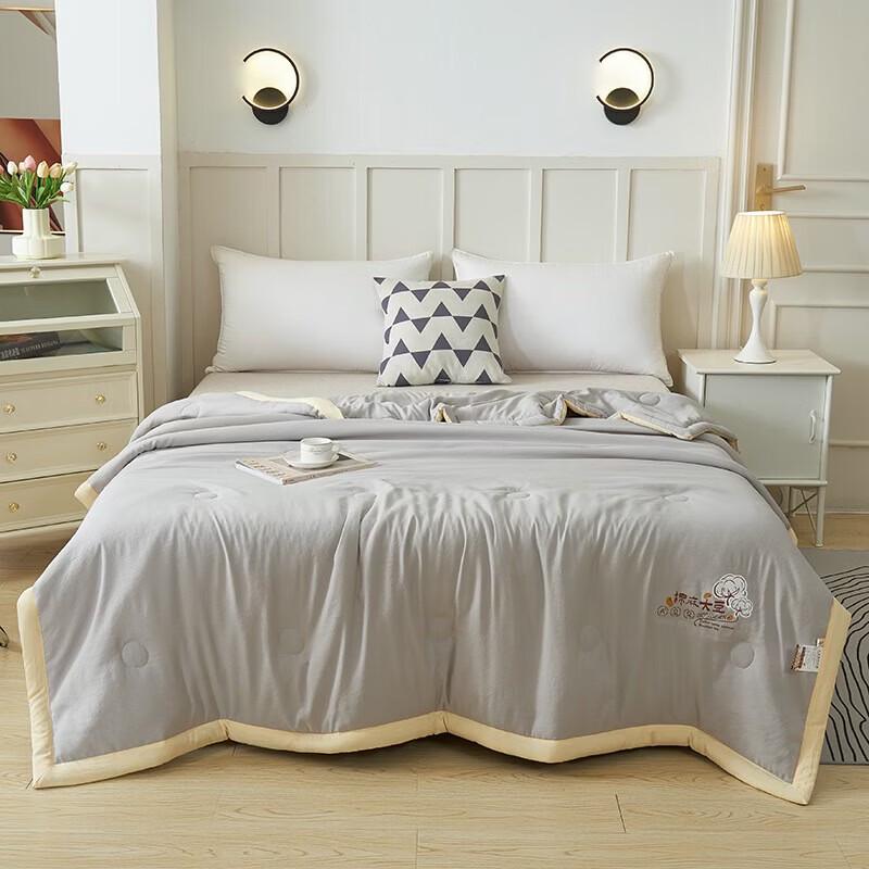 PusShangMei Cotton Linen Soybean Summer Comforter