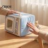 Hanging Bird House TV?Shaped Nest, Plush Warm Parrot Cave Bed, Winter Sleeping Tent Hut for Budgies Cockatiels Small Parrots Cage Decoration