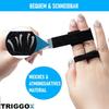 TRIGGOX Trigger Finger Splint Finger Protection Buddy Loops Adjustable [Set of 10]