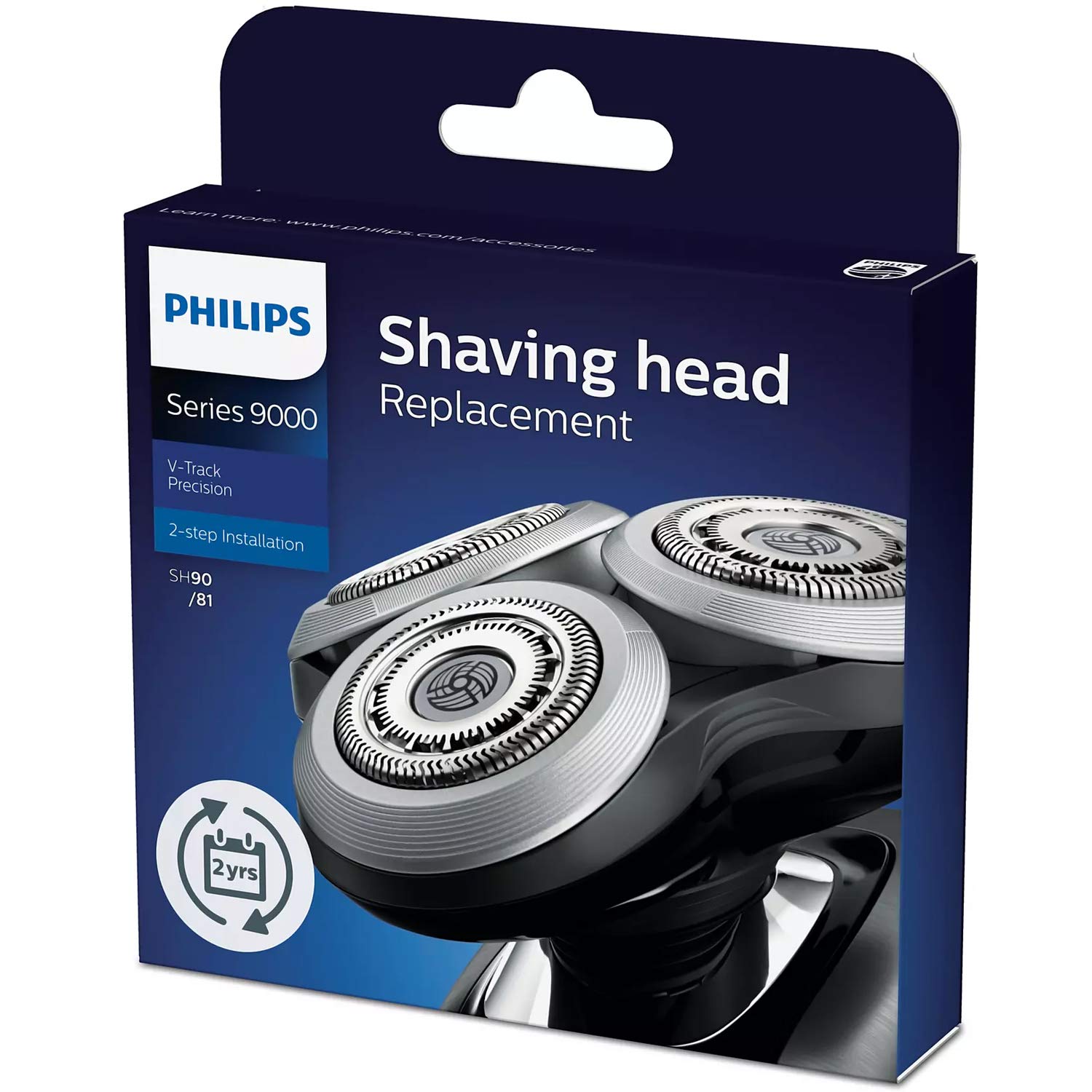 

Philips Shaver 9000 Series Replacement Blades Black (Genuine) Men s SH90/81 чорний
