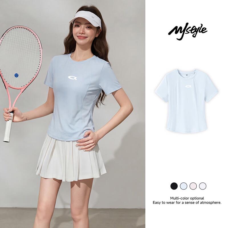 MJ STYLE Women s Sun Protection Cooling Short Sleeve Sports T-shirt S