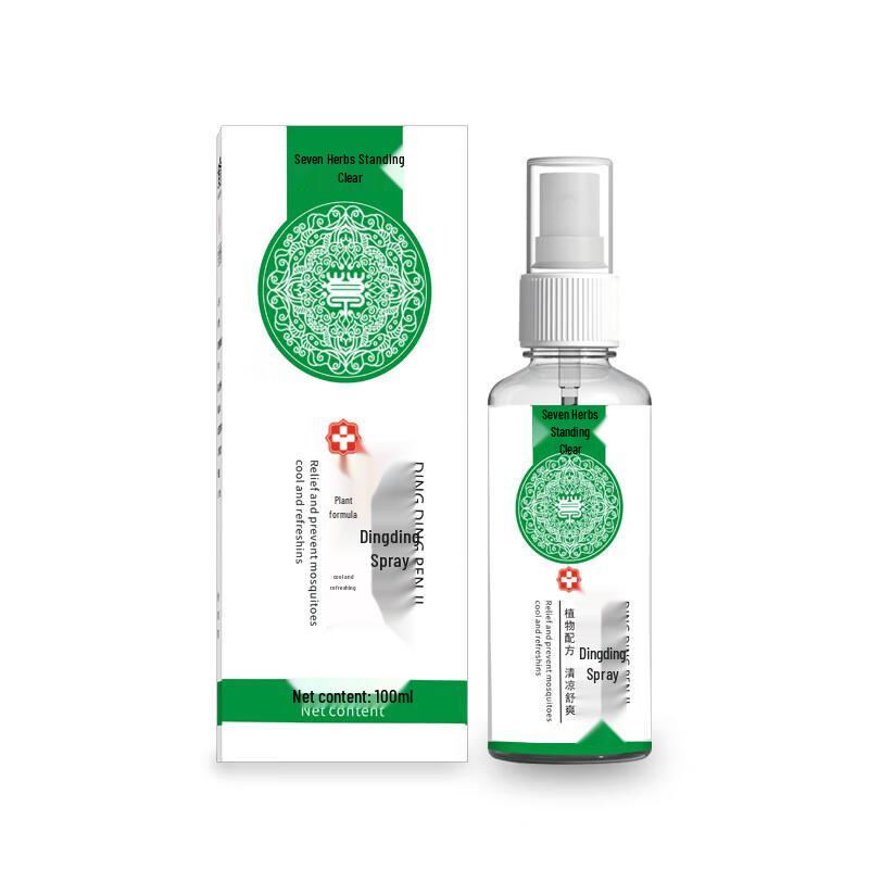 Portable Herbal Insect Bite Relief Spray