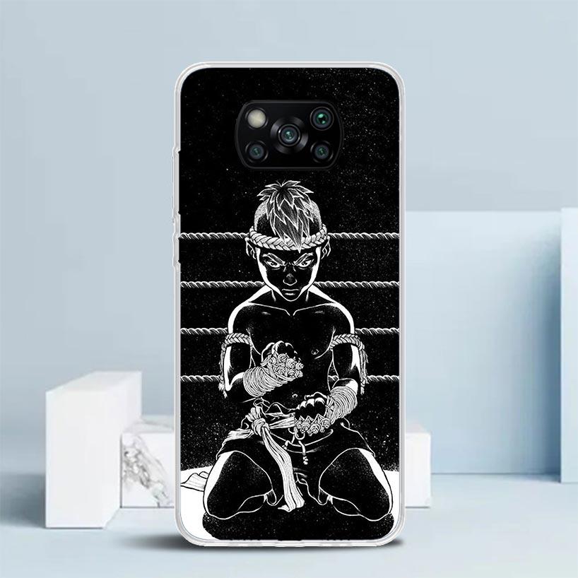 Muay Thai Fight Boxing Phone Case For Xiaomi Poco F7 Ultra X5 X6 X7 Pro M7 Redmi 15C 15 13C 13 12C 12 10C 10 10A 9 9C 9A 9T Cove