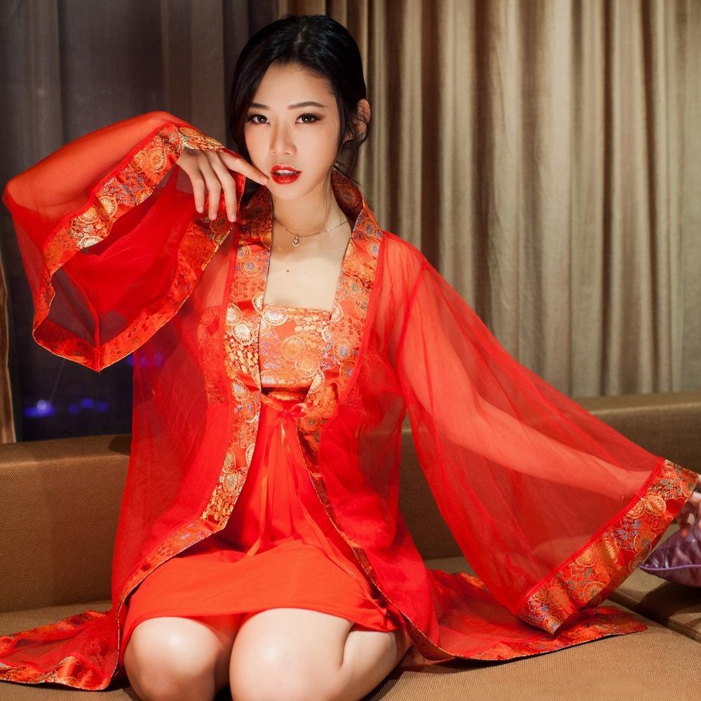 Fun Underwear Sexy Hanfu Large Size Catties Antique Pure Desire Belly Pocket Temptation Passion New Style Classical Suit