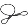 Bike Parts Helmet Lock Wire Helllock Wire 4.5/430mm General Purpose Smoke P00041